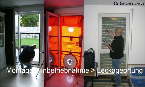 Blower-Door-Zusammenschnitt